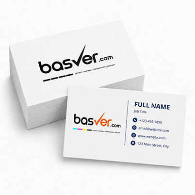 Basver.com kartvizit baskı