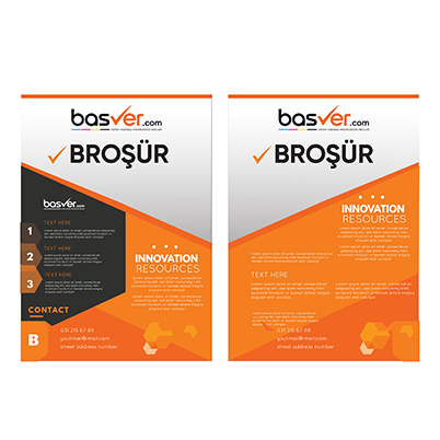 Basver.com A4 Broşür baskı