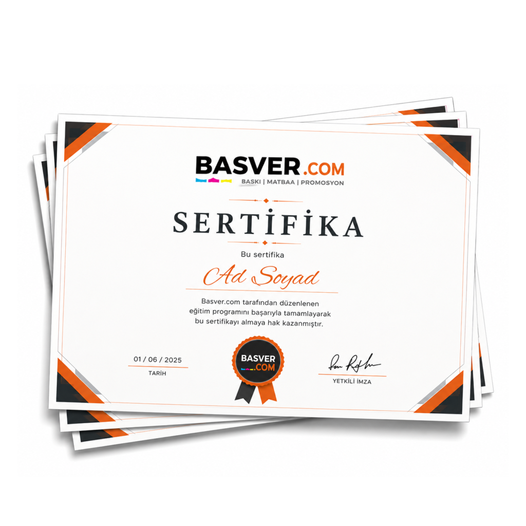 sertifika baskı