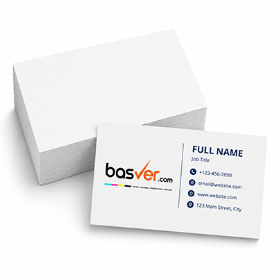 Basver.com Tek yön baskı kartvizit